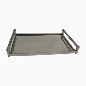 Modern Chromed Tray by Jacques Adnet, 1930s-SY-1767945