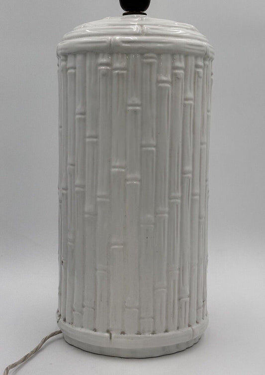 Modern Costa Ceramic Bamboo Table Lamp, 1970s