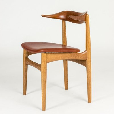 Modern Cowhorn Dining Chairs by Knud Færch for Slagelse Møbelværk, 1950s, Set of 8-NL-1783819