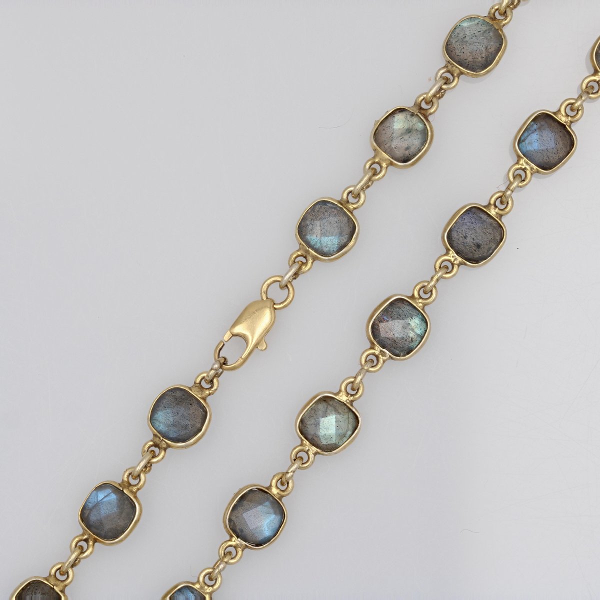 Modern Creation Labradorites Vermeil Necklace from Baume