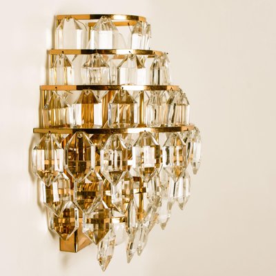 Modern Crystal Glass Wall Sconce from Bakalowits & Söhne, 1960s-VDW-993084