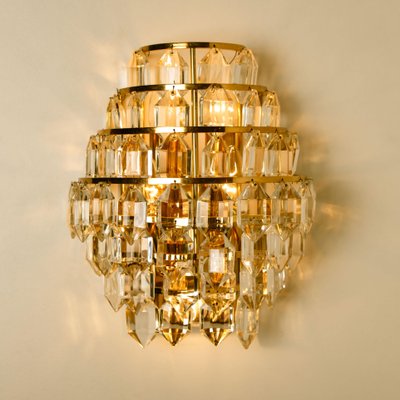 Modern Crystal Glass Wall Sconce from Bakalowits & Söhne, 1960s-VDW-993084