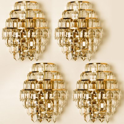 Modern Crystal Glass Wall Sconce from Bakalowits & Söhne, 1960s-VDW-993084