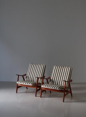 Modern Danish Armchairs by Søren Willadsen attributed to Illum Wikkelsø, 1950s, Set of 2-WRF-1740052