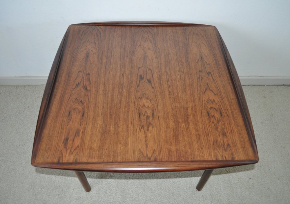 Modern Danish Coffee Table in Rosewood by Grete Jalk for P. Jeppesen