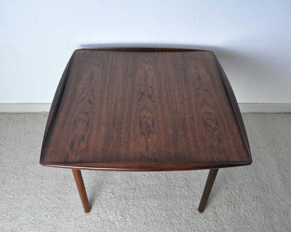 Modern Danish Coffee Table in Rosewood by Grete Jalk for P. Jeppesen