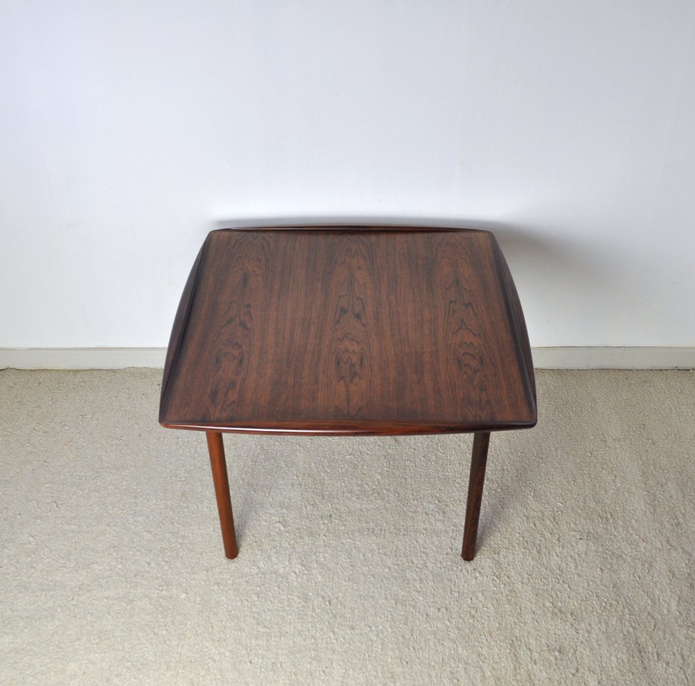 Modern Danish Coffee Table in Rosewood by Grete Jalk for P. Jeppesen