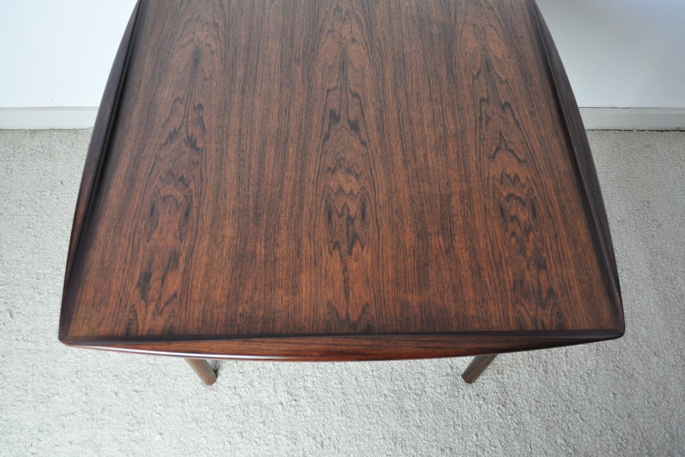 Modern Danish Coffee Table in Rosewood by Grete Jalk for P. Jeppesen