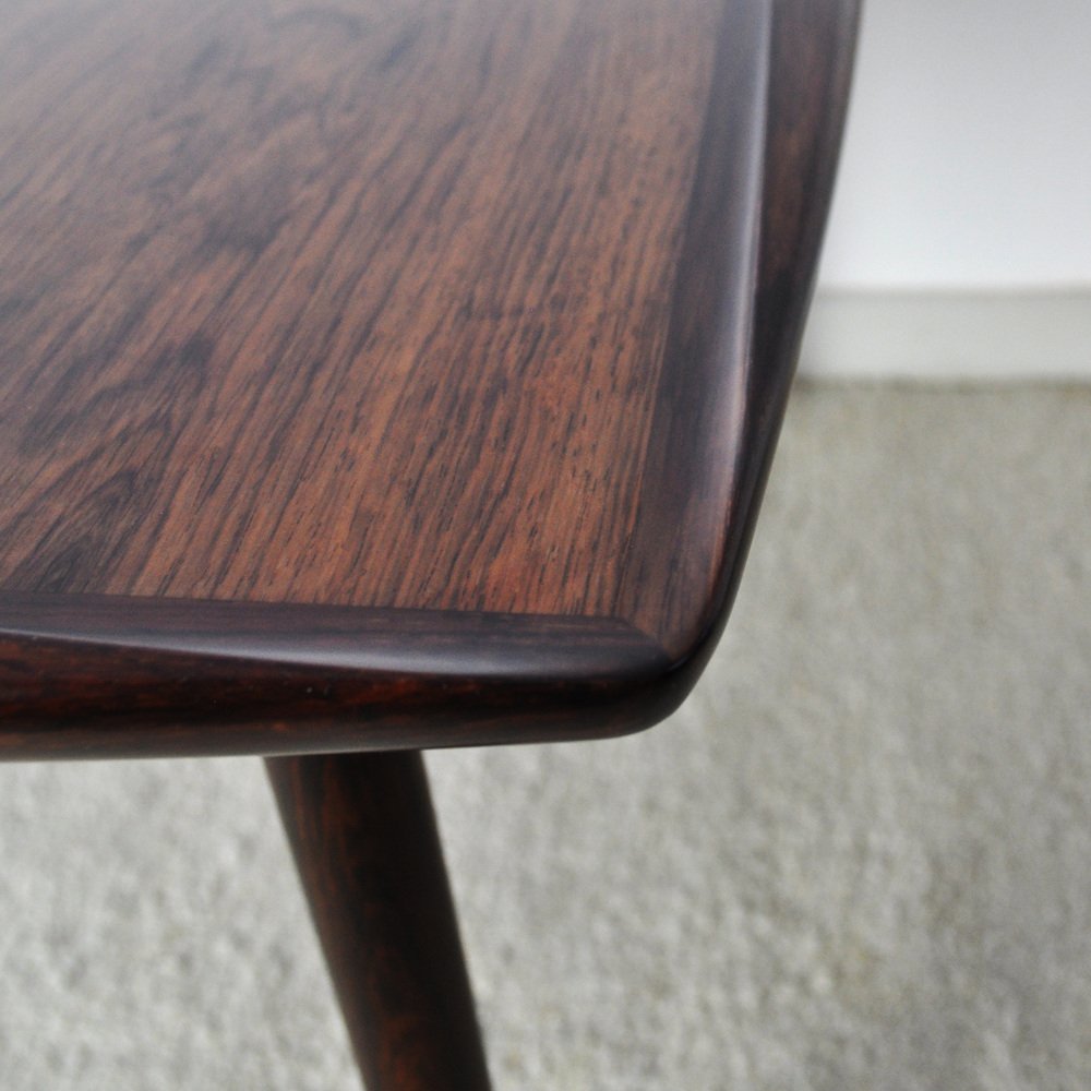 Modern Danish Coffee Table in Rosewood by Grete Jalk for P. Jeppesen