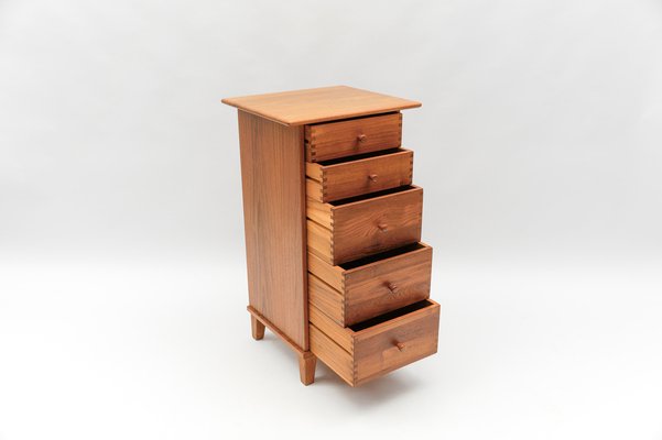 Modern Danish Five-Drawer Teak Lingerie Chest by Aksel Kjersgaard, 1970s-KQB-1781431