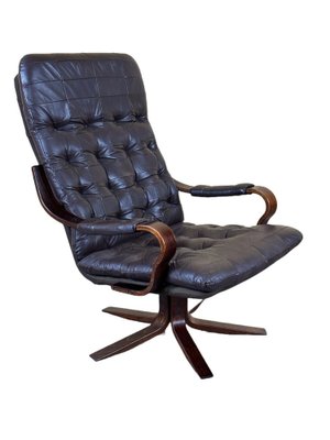 Modern Danish Leather Armchair, 1970s-EJL-1723659