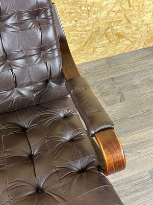 Modern Danish Leather Armchair, 1970s-EJL-1723659