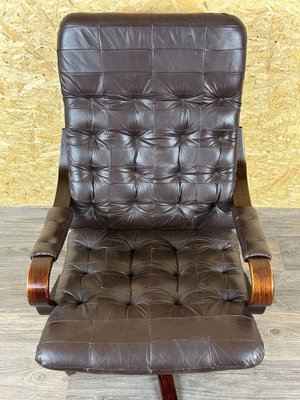 Modern Danish Leather Armchair, 1970s-EJL-1723659