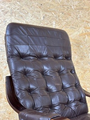 Modern Danish Leather Armchair, 1970s-EJL-1723659