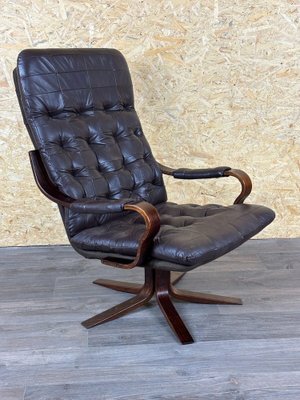 Modern Danish Leather Armchair, 1970s-EJL-1723659