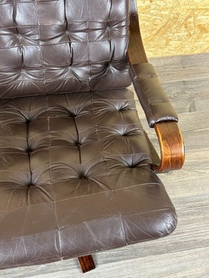 Modern Danish Leather Armchair, 1970s-EJL-1723659