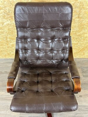 Modern Danish Leather Armchair, 1970s-EJL-1723659