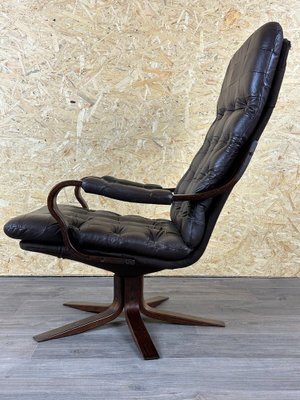 Modern Danish Leather Armchair, 1970s-EJL-1723659