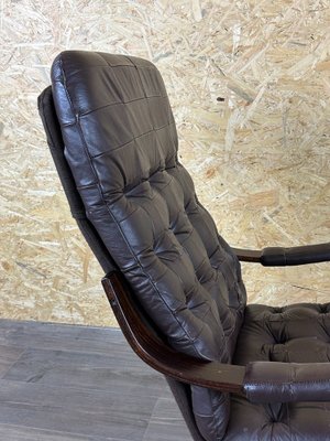 Modern Danish Leather Armchair, 1970s-EJL-1723659