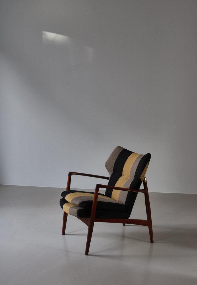 Modern Danish Lounge Chair by Eva & Nils Koppel, 1950s