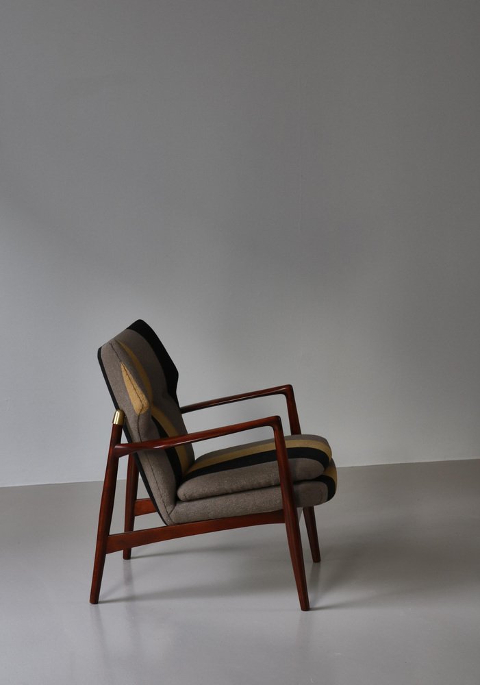 Modern Danish Lounge Chair by Eva & Nils Koppel, 1950s