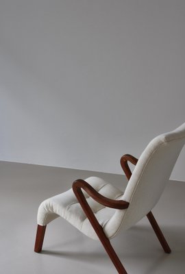 Modern Danish Lounge Chair Model No.56 attributed to Slagelse Furniture Works, 1940s-WRF-1738204