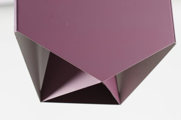 Modern Danish Metal Purple Ceiling Lamp by Lyfa, 1960s-QQ-1377417