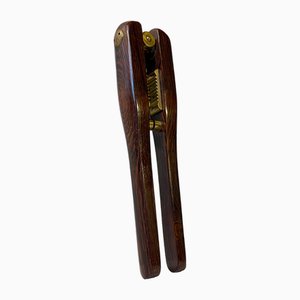 Modern Danish Nutcracker in Rosewood and Brass by Poul Knudsen, 1960s-LCR-2016226