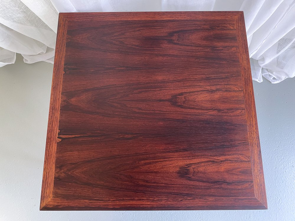 Modern Danish Rosewood Side Table by Rud Thygesen for Heltborg Møbler, 1960s