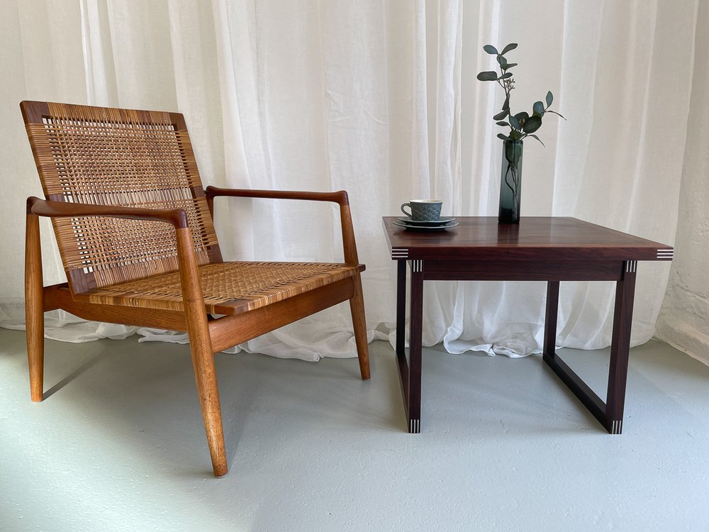 Modern Danish Rosewood Side Table by Rud Thygesen for Heltborg Møbler, 1960s