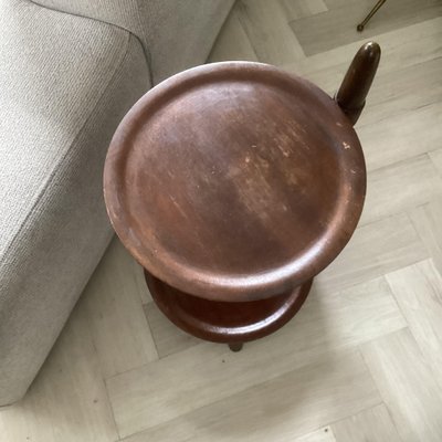 Modern Danish Teak and Oak Side Table by Edmund Jørgensen, 1950s-SU-1816735