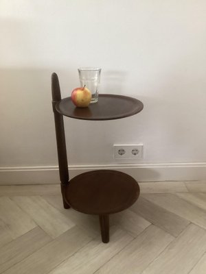 Modern Danish Teak and Oak Side Table by Edmund Jørgensen, 1950s-SU-1816735