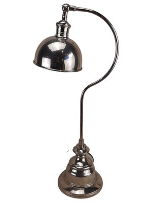 Modern English Chrome Metal Adjustable Table Lamp, 1990s-TCS-1175440