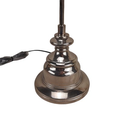 Modern English Chrome Metal Adjustable Table Lamp, 1990s-TCS-1175440