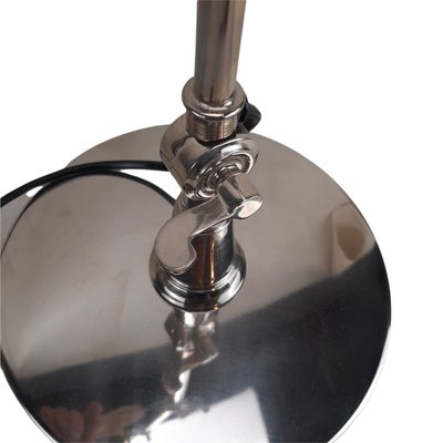 Modern English Chrome Metal Adjustable Table Lamp, 1990s-TCS-1175440