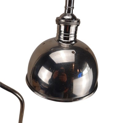 Modern English Chrome Metal Adjustable Table Lamp, 1990s-TCS-1175440