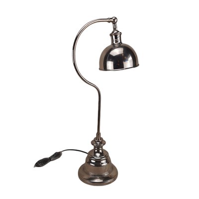 Modern English Chrome Metal Adjustable Table Lamp, 1990s-TCS-1175440