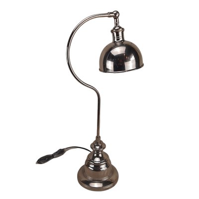 Modern English Chrome Metal Adjustable Table Lamp, 1990s-TCS-1175440