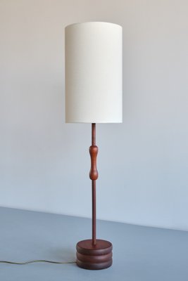 Modern Floor / Table Lamp in Teak Wood, Sweden, 1950s-FMT-1762982