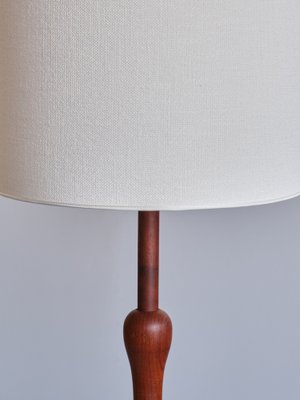 Modern Floor / Table Lamp in Teak Wood, Sweden, 1950s-FMT-1762982