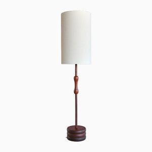 Modern Floor / Table Lamp in Teak Wood, Sweden, 1950s-FMT-1762982