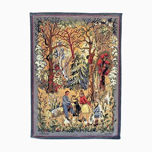 Modern French Aubusson Tapestry Guy Laval from Bobyrugs, 1930s-YMM-1799917