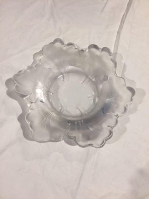 Modern French Flower Centerpiece in Lalique, 1980-HQI-1337622