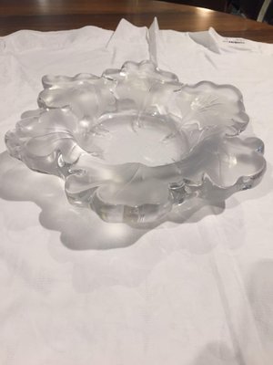 Modern French Flower Centerpiece in Lalique, 1980-HQI-1337622