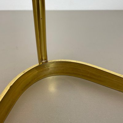 Modern German Brass Table Mirror from United Workshops Munich, 1950s-QZ-1092977