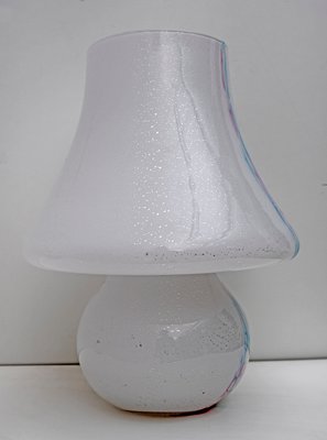 Modern Glass Table Lamp in the Style of Venini, Italy, 1980s-FER-925542