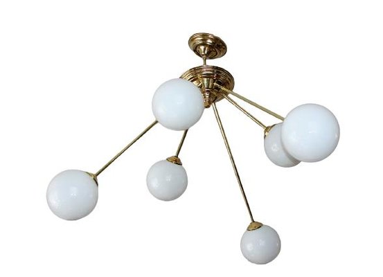 Modern Globe Chandelier, 1960s-XHP-1250680