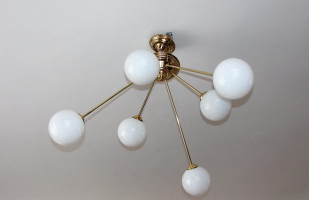 Modern Globe Chandelier, 1960s-XHP-1250680