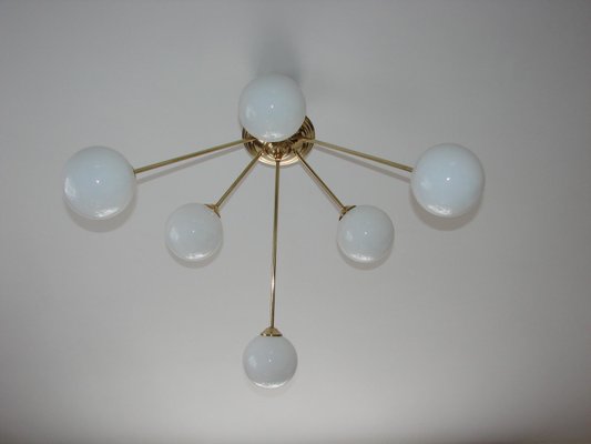 Modern Globe Chandelier, 1960s-XHP-1250680