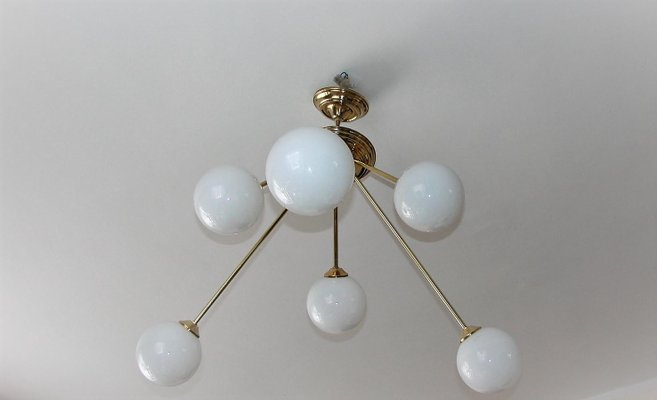 Modern Globe Chandelier, 1960s-XHP-1250680